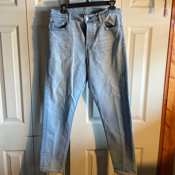 Levi’s Button Fly Straight Leg 5 Pocket Denim Size 32 - Picture 3 of 17